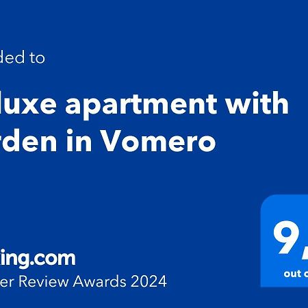 Deluxe Apartment With Garden In Vomero Napoli Ngoại thất bức ảnh